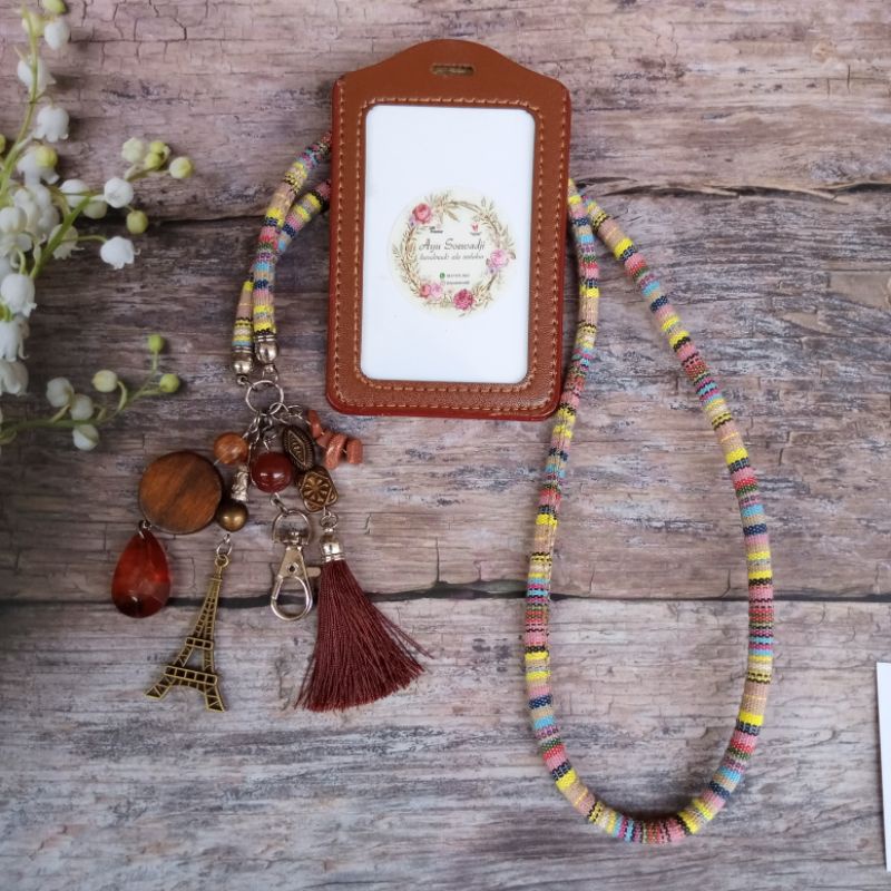 

name tag / id card (lanyard) kalung nametag