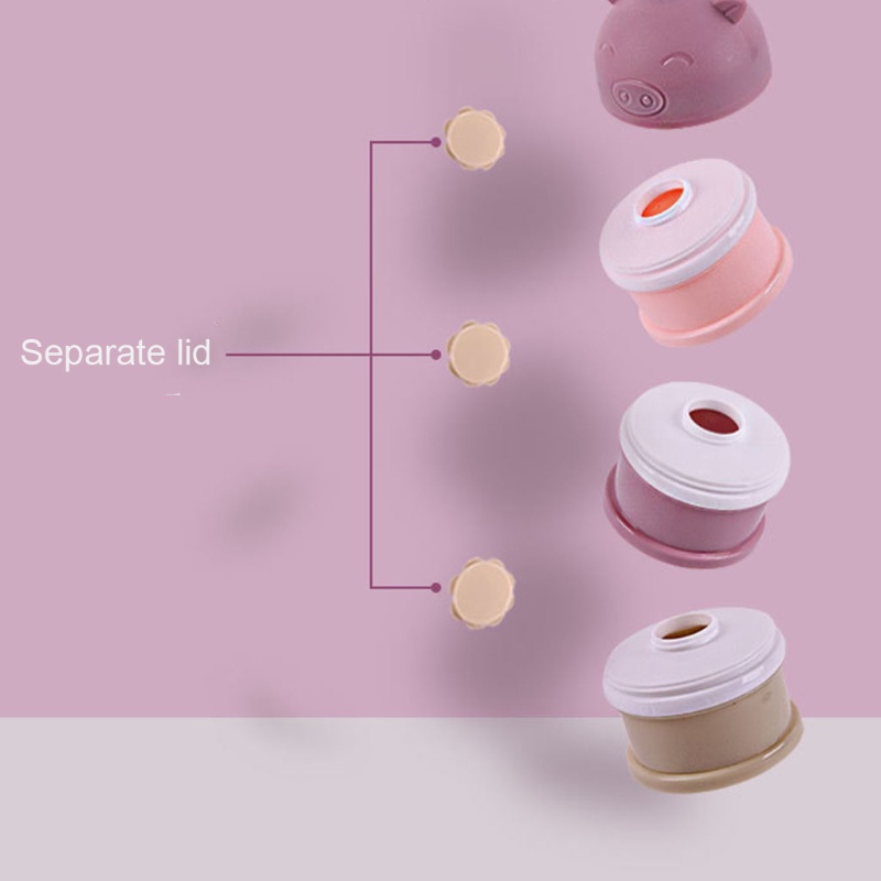 Mary Dispenser Susu Formula Bayi Portable 3 Susun