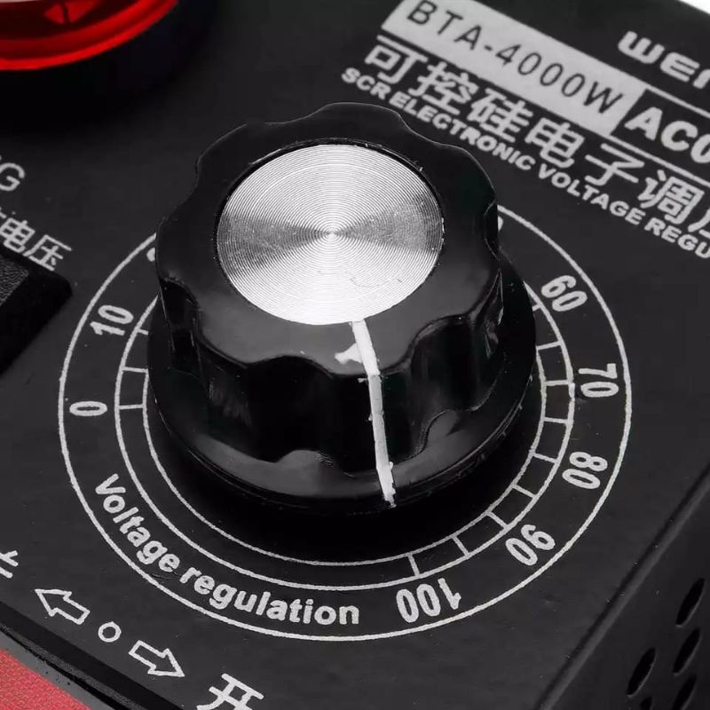 Pengatur Kecepatan Regulator Dimmer Lampu Voltase Voltage Temperatur Light Speed Volt Controller