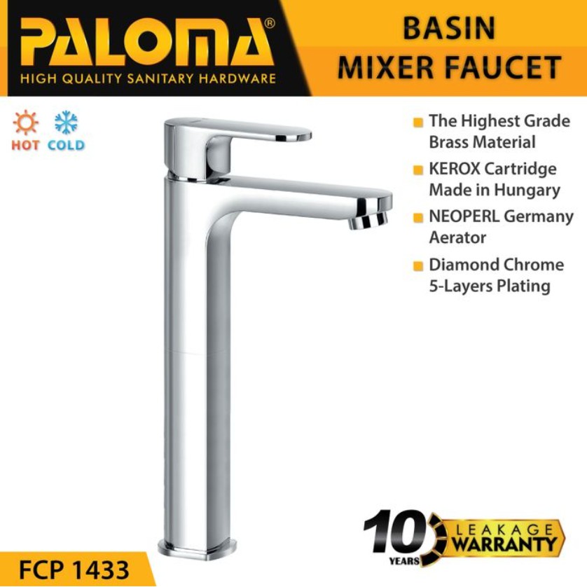 PALOMA FCP 1433 Keran Mixer Wastafel Cuci Tangan Panas Dingin Kran Air