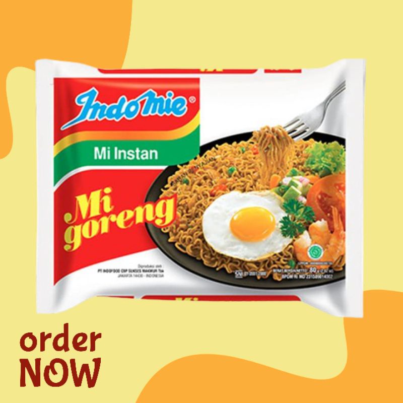 

Indomie goreng 85 gr 5pcs