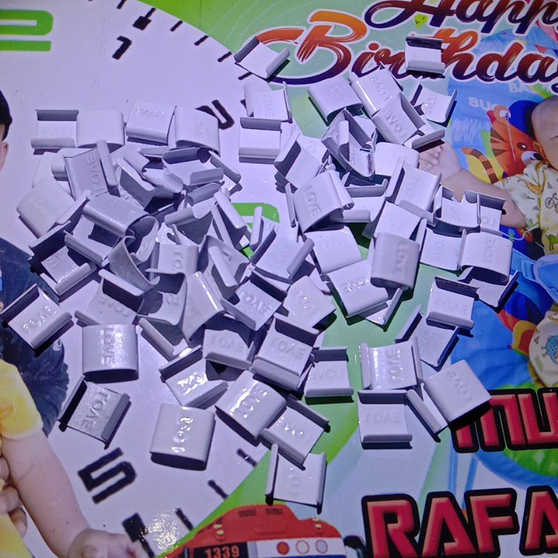 klem list u pvc edging 9mm