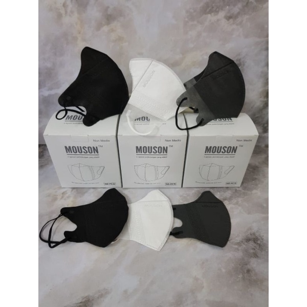 MASKER DUCKBILL ISI 50 PCS/ADA GARIS DI HIDUNG