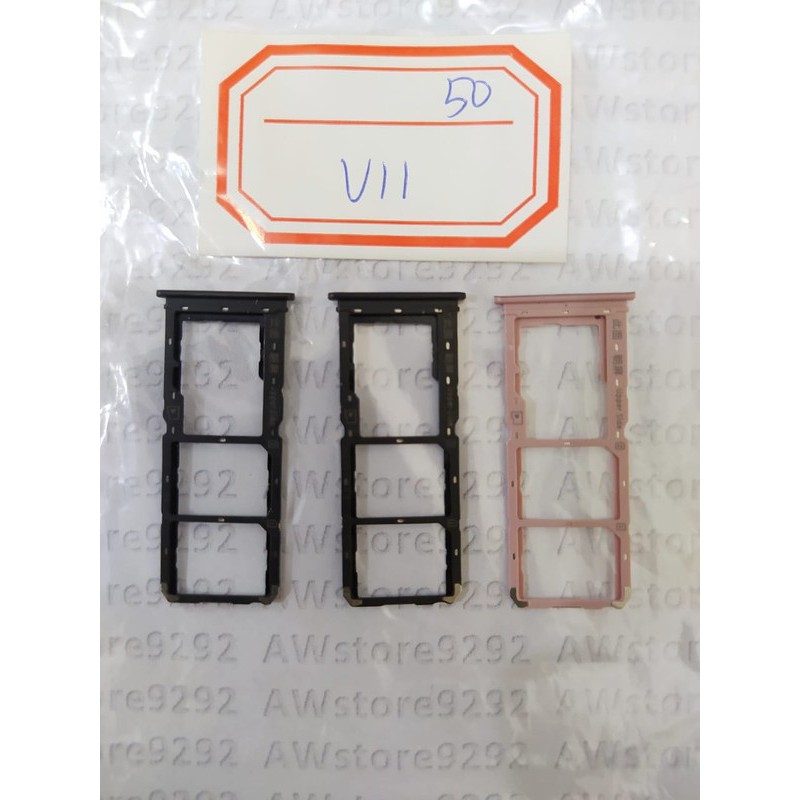 SIMTRAY SIM TRAY TEMPAT DUDUKAN SLOT SIM CARD VIVO V11