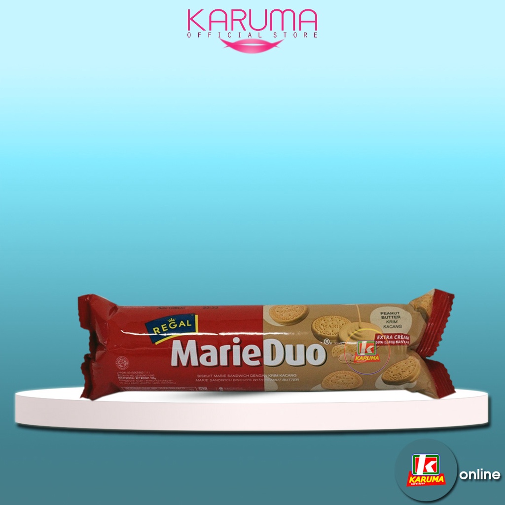 

REGAL MARIE DUO PEANUT BUTTER 100 GRAM