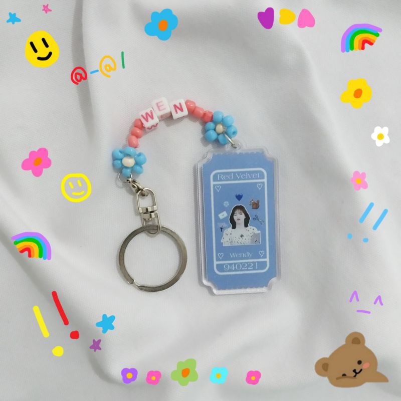 Red Velvet Keychain Wendy