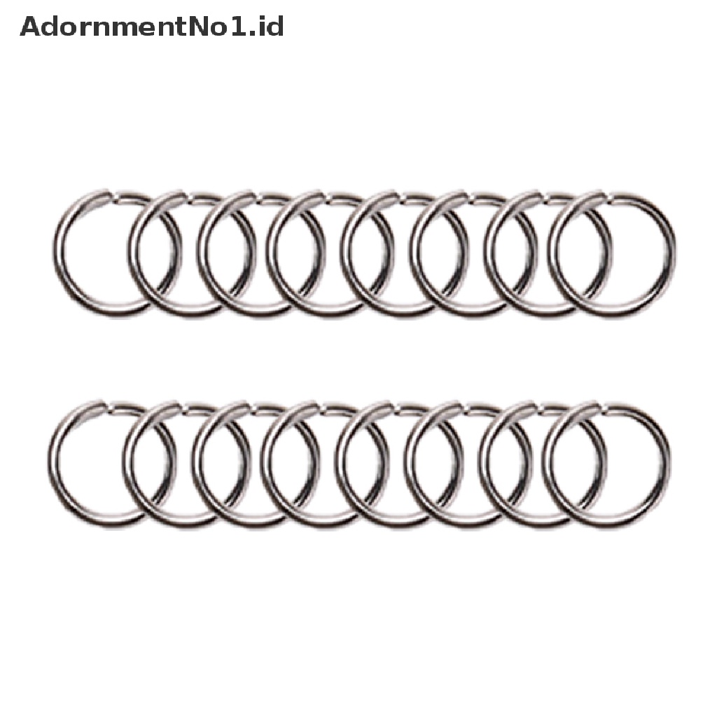 (AdornmentNo1) 100pcs Ring Gantungan Kunci DIY