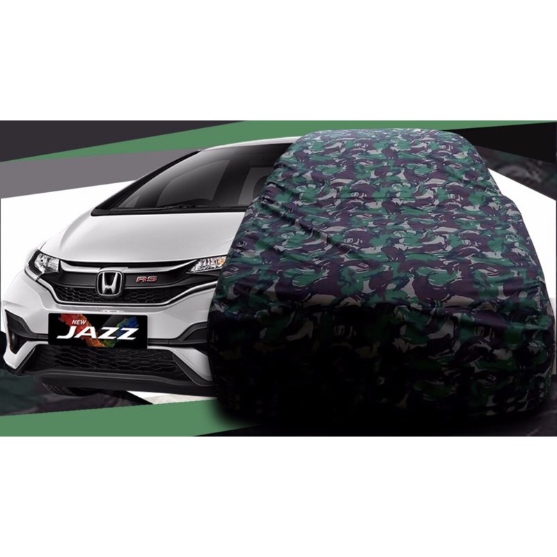 car cover Army buat Grand new jazz