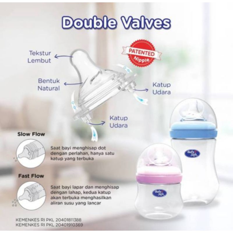 Baby Safe Botol Susu 250ml WN002