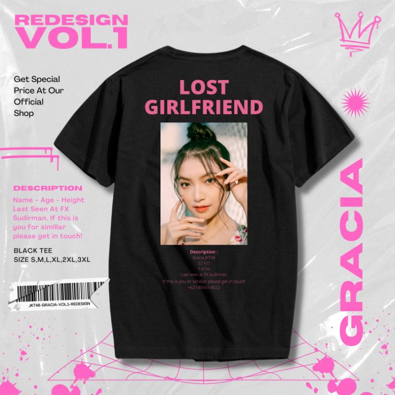 GRACIA JKT48 T-SHIRT VOL. 1