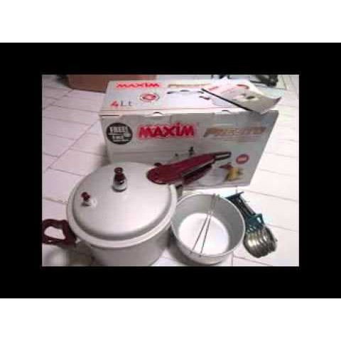 MAXIM Pressure Cooker Panci Presto 7 Liter 7L Pelunak Daging Ayam .