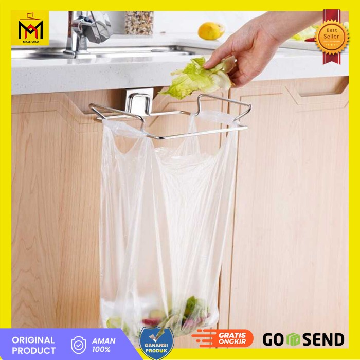 Gantungan Plastik Sampah Dapur Rak Gantung Plastik Sampah Dapur