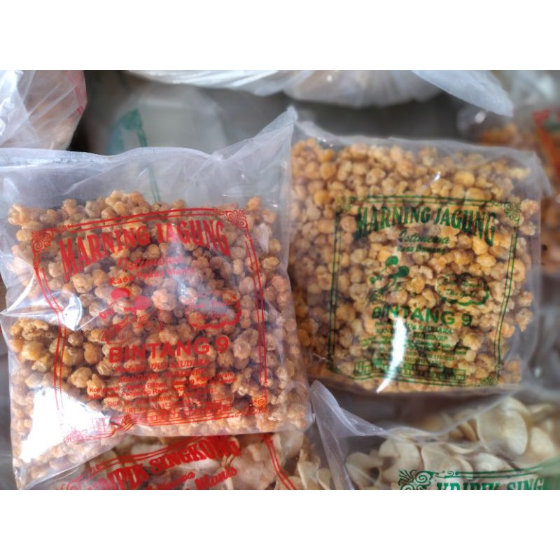 

Jagung Marning Madura 230 / 160 - Renyah, Gurih, Enak