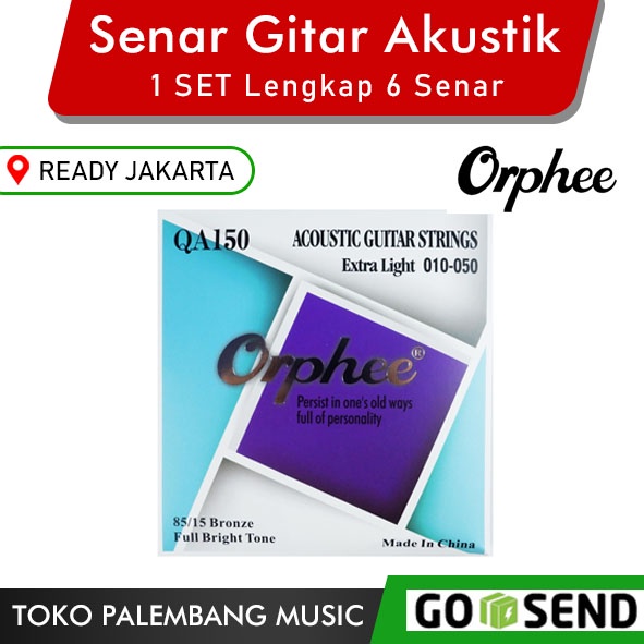 Senar Gitar Akustik Orphee QA140 QA150 QA160 QA170 Senar Gitar Orphee