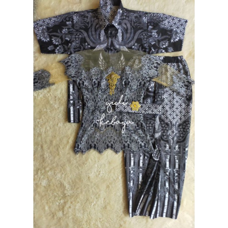 Kebaya Set Couple Kondangan | Sarimbit Batik Baju Couple