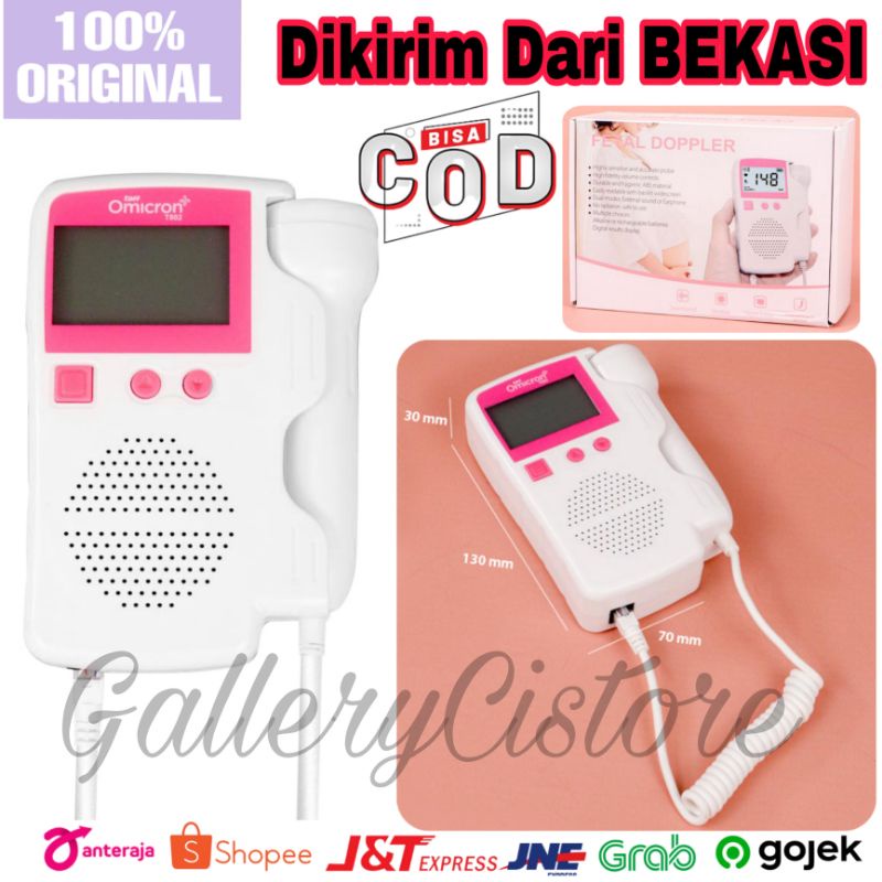 TaffOmicron Fetal Doppler Alat Pendeteksi Detak Jantung Janin Bayi