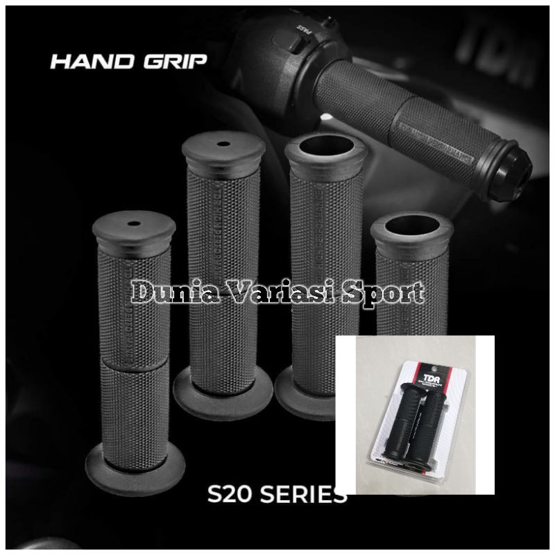 Handgrib/Handfat TDR Grip Karet Gas TDR S20 Original Hitam Polos Universal