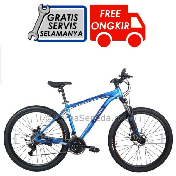 Sepeda MTB | Sepeda Polygon Cascade 2 27.5 - Biru, Frame 18