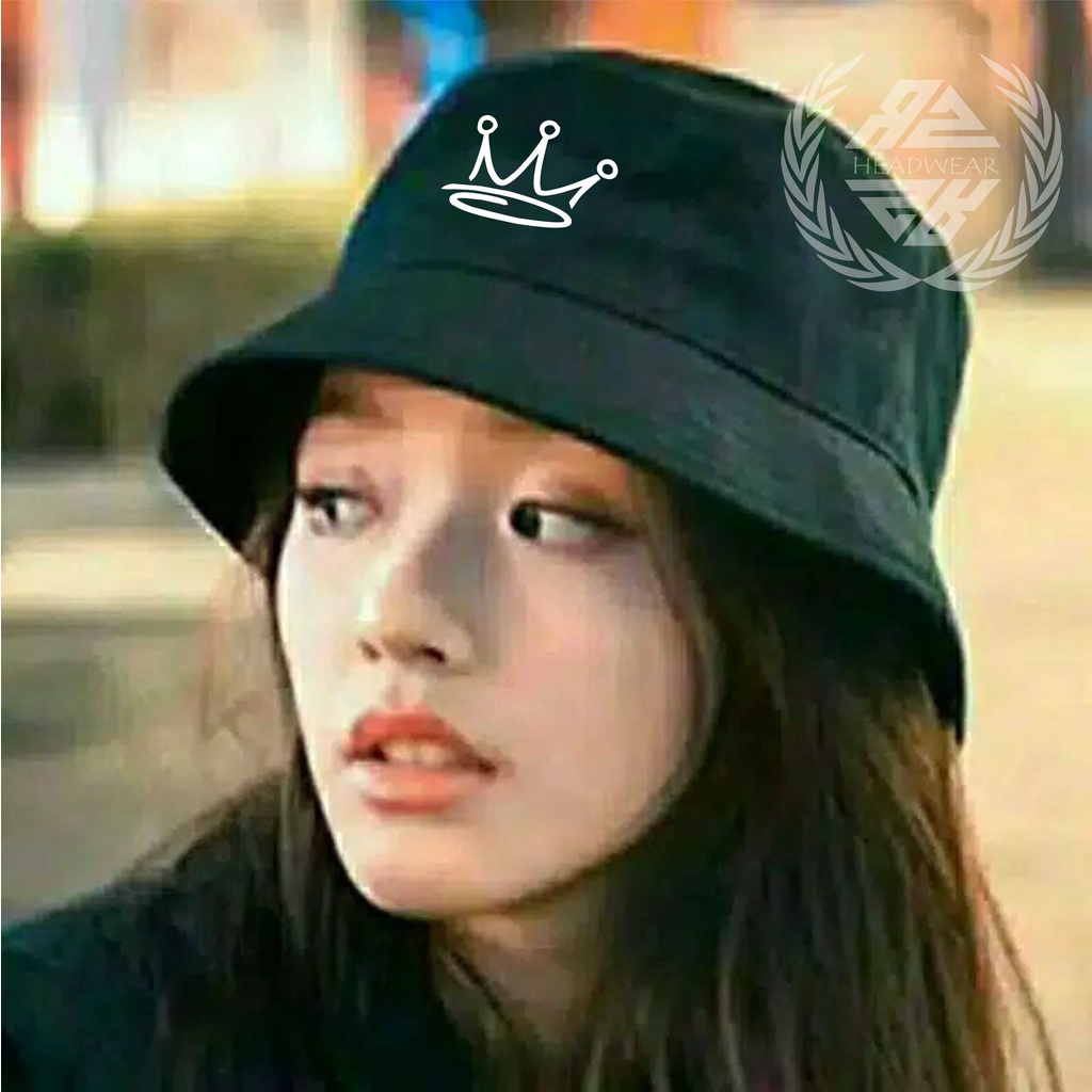 Bucket Hat Logo Stussy Bucket Pria Outdor Topi Bucket Distro Topi Ember Wanita Pria