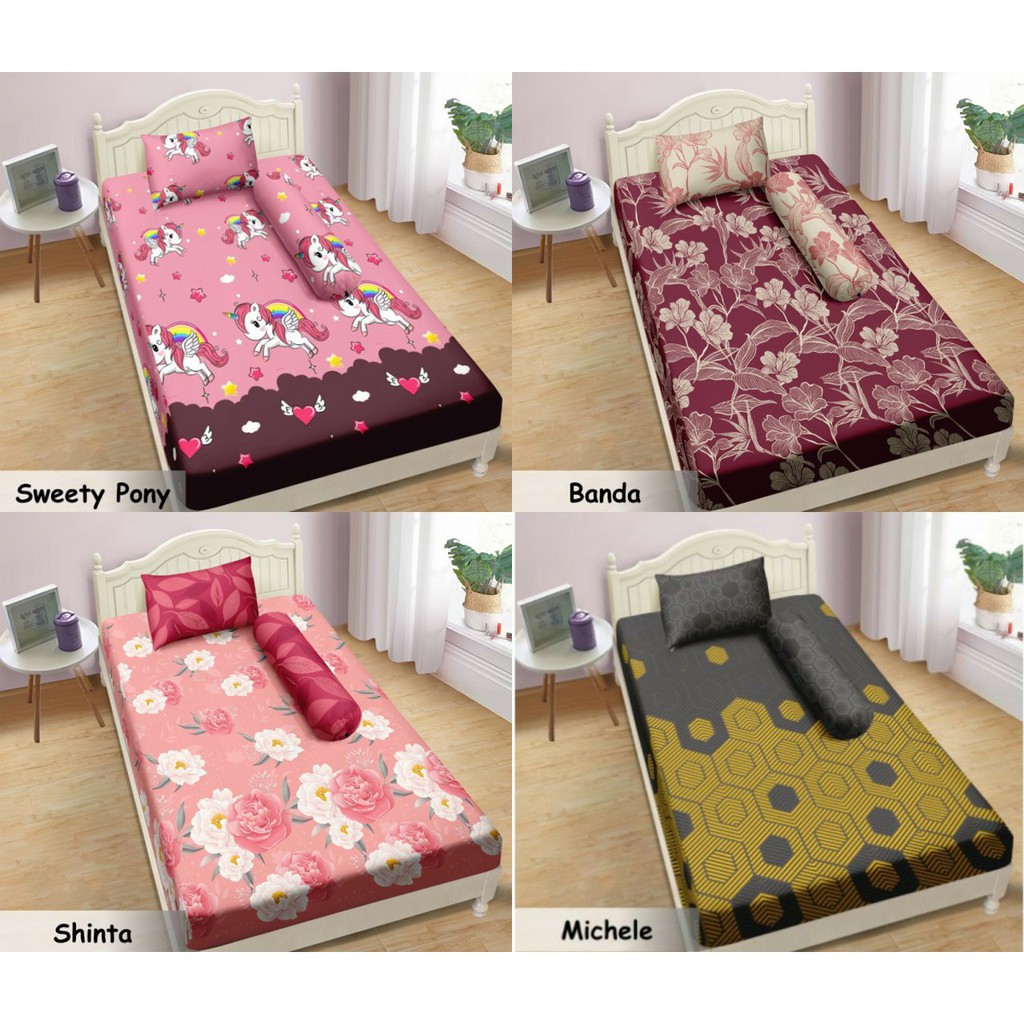 Sprei Lady Rose Ukuran Extra Single 120x200