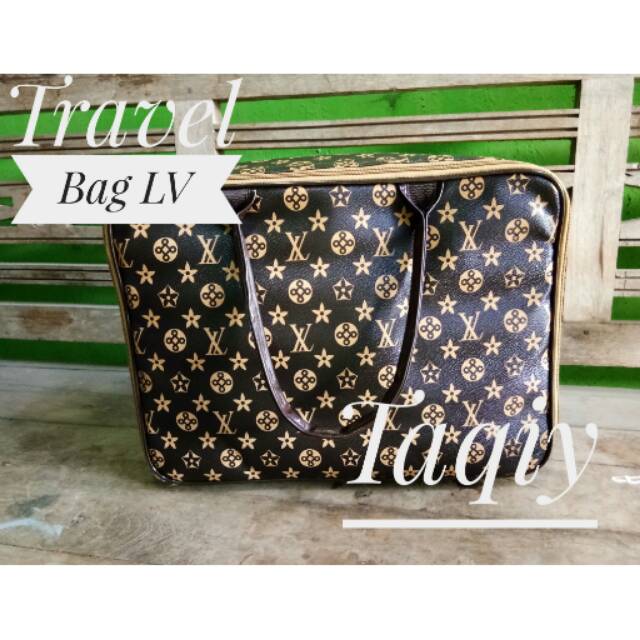 Travel Bag Imitasi LV (Mini Koper)