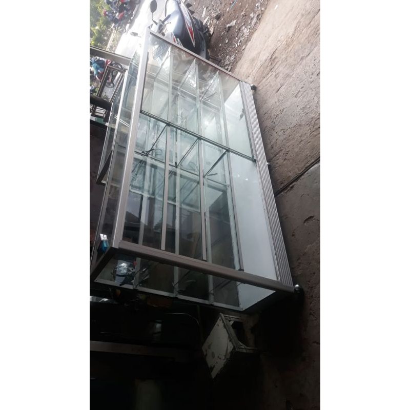 Etalase kaca 2M | Etalase Jualan | Etalase Dagang | Etalase ATK | Etalase Kaca | Etalase Beras