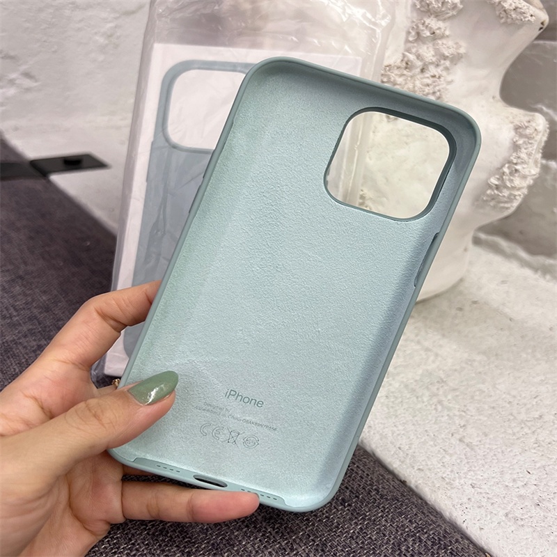 Soft Case Silikon Anti Jatuh Untuk iPhone 14 14Pro 14ProMax 14Plus