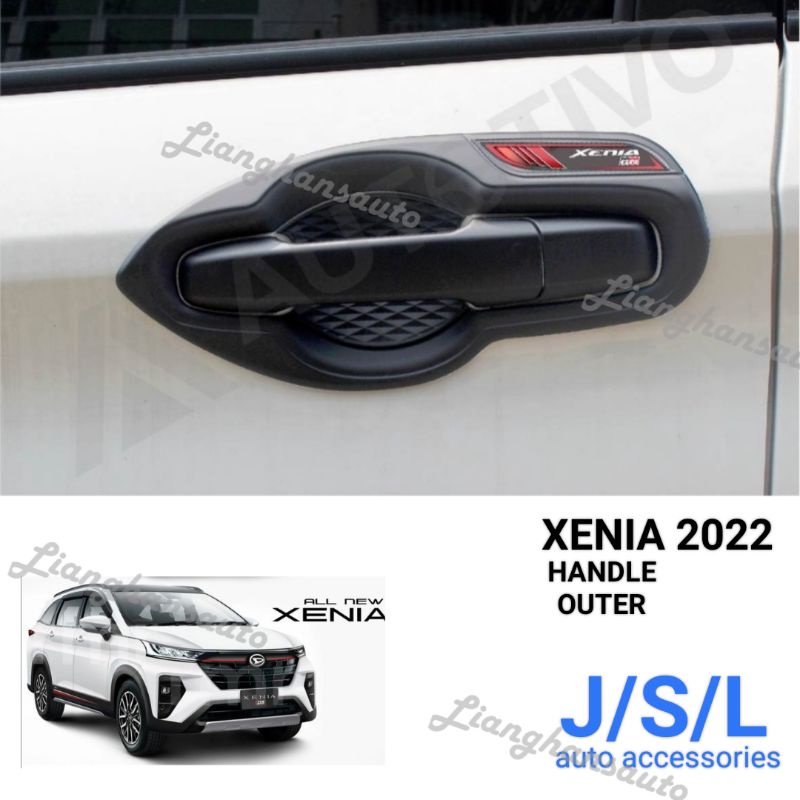 OUTER HANDLE COVER XENIA 2022 ACTIVO BLACK JSL