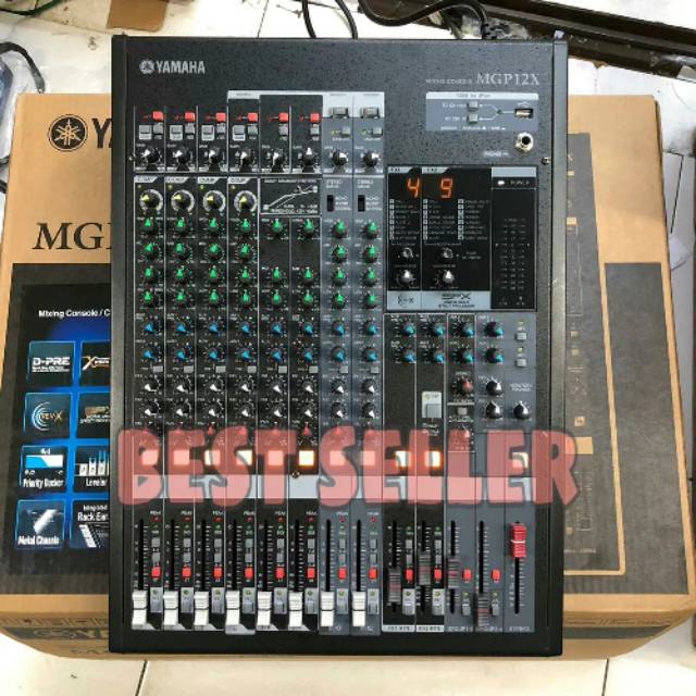 Mixer Original YAMAHA MGP 12X 12 Channel