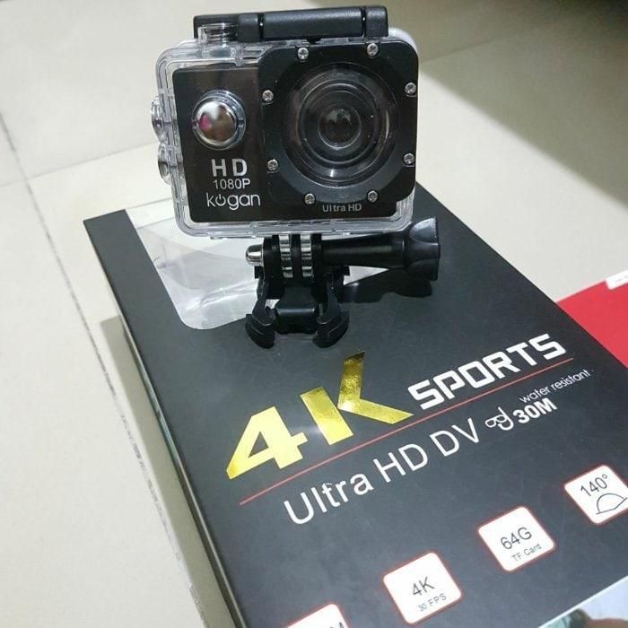 PAKET KAMERA VLOG YOUTUBER PEMULA KOGAN APORT ACTION CAM 4K ULTRA HD PJYB63