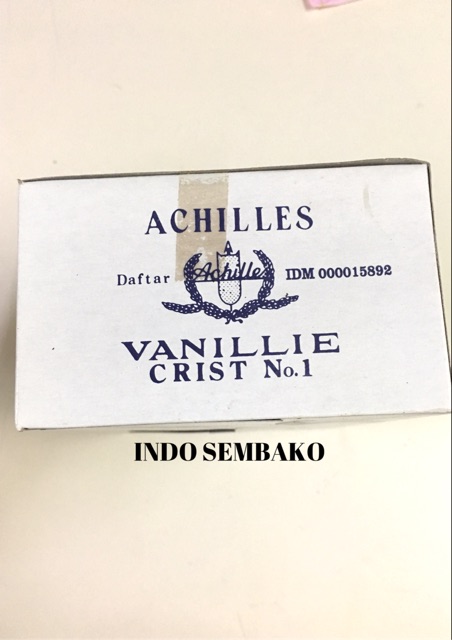 TERMURAH ! Vanillie Achilles / Vanilli / Vanili / Vanilie Achilles isi 100 bungkus kemasan kertas