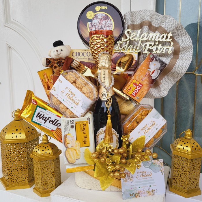 

Paket box hampers lebaran parcel idul fitri ramadhan kue kering 72