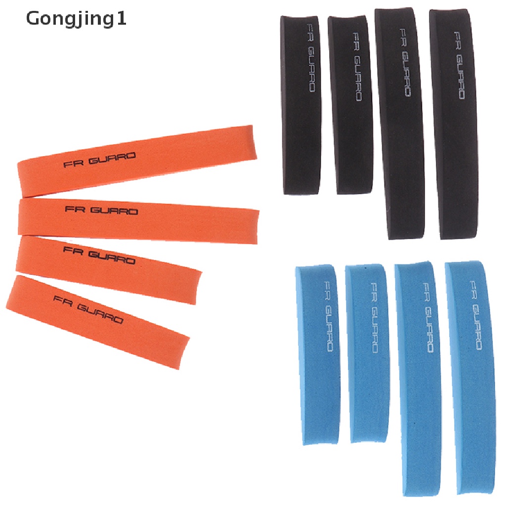 Gongjing1 4Pcs Stiker Strip Pelindung Ujung Pintu Mobil Bahan Busa EVA Anti Benturan