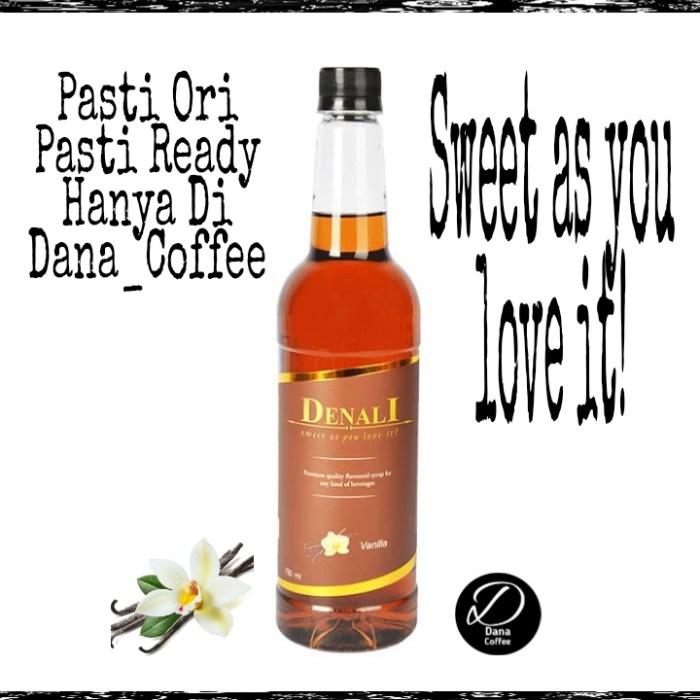 

SYRUP DENALI VANILLA 750ml