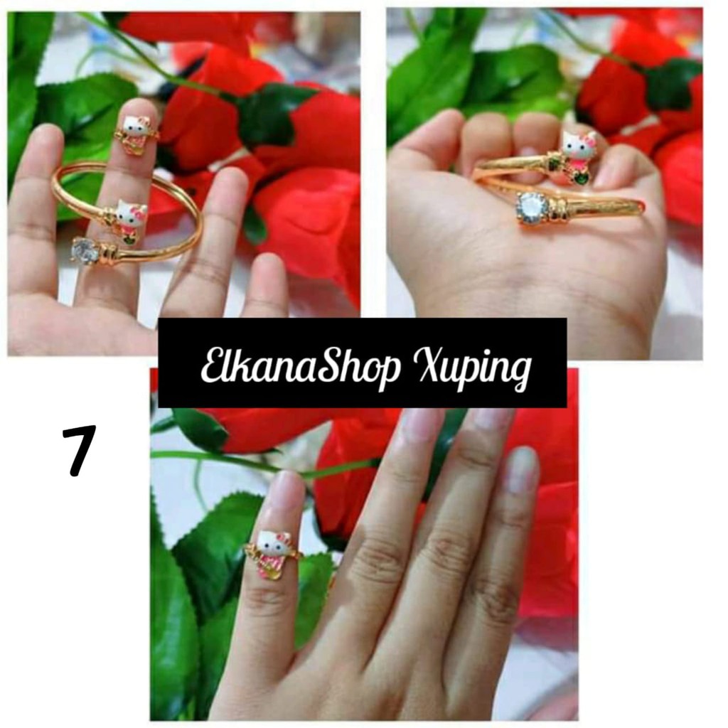 Gelang Anak Freee Cincin Xuping / elkanashop