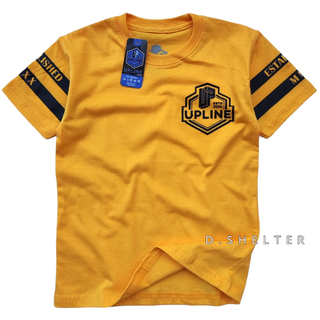 KAOS DISTRO ANAK UPLINE KUNING MAS GRS 03