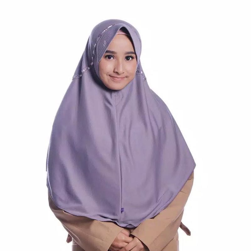 JILBAB SEKOLAH SD /MI Jilbab Instan Serut Atas