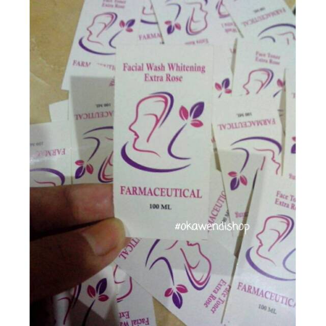 

Stiker Label Produk Bentuk Persegi