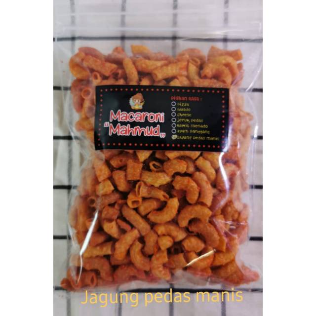 

Makaroni Mahmud jagung pedas manis