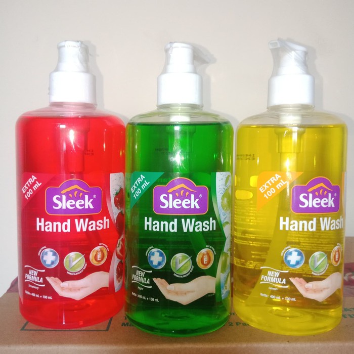 Sleek Hand Wash Pembersih Tangan 500 ml