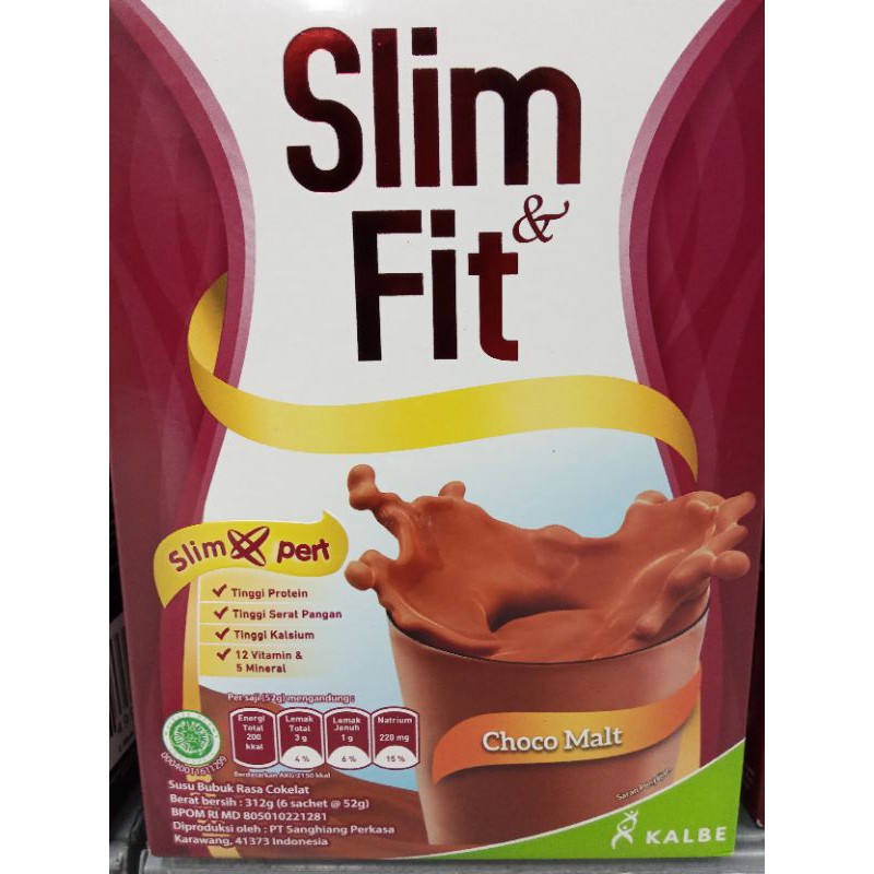 

slim fit choco malt 312gr