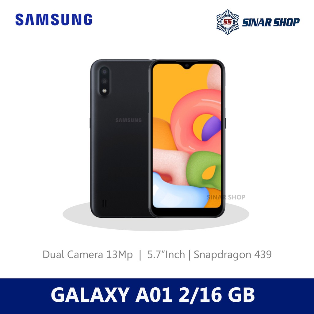 Samsung Galaxy A01 2/16 GB - Garansi Resmi [ BISA COD