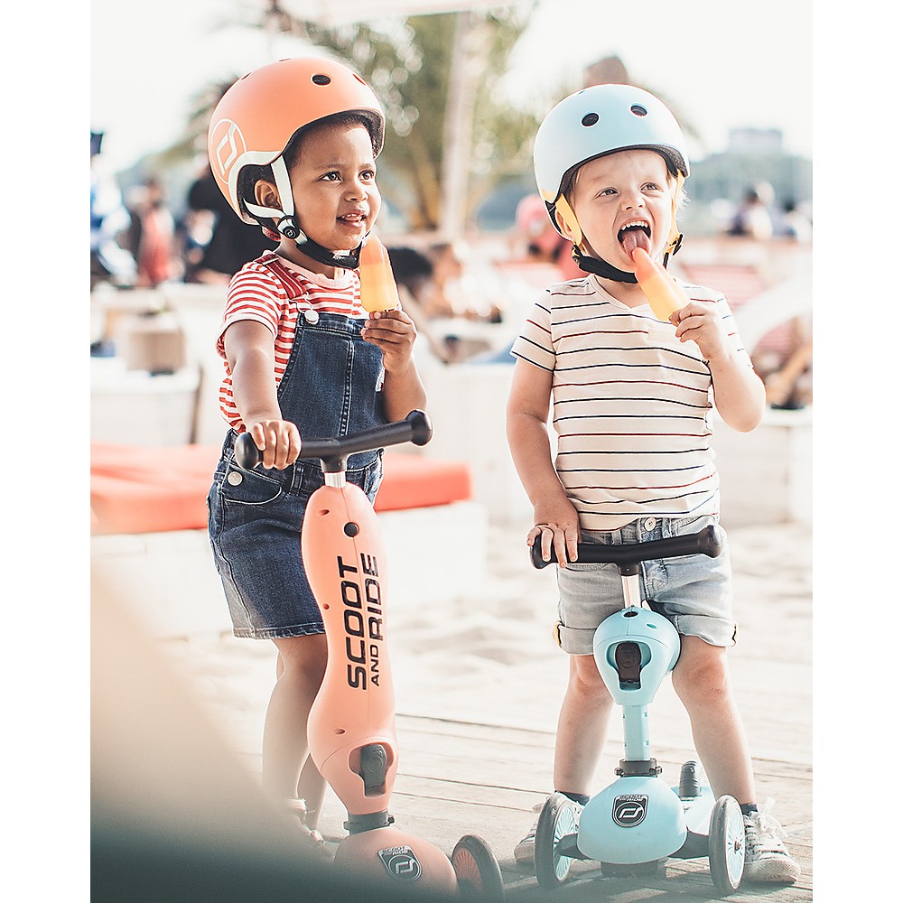 Scoot and Ride Highway Kick 1 Two-in-One Kickboard Scooter Bike Skuter Sepeda Anak Kado Bayi