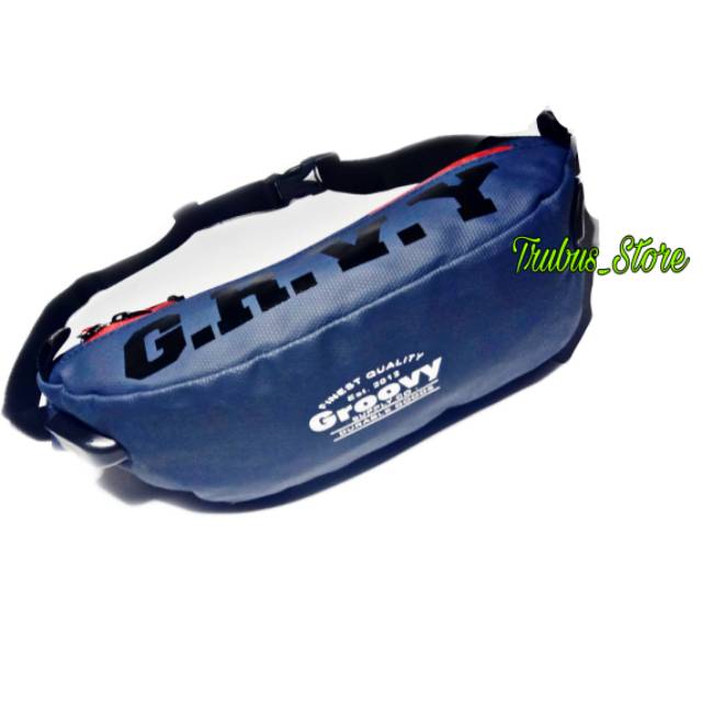 tas waistbag premium groovy/tas waistbag pria waterproof,tas waistbag impor