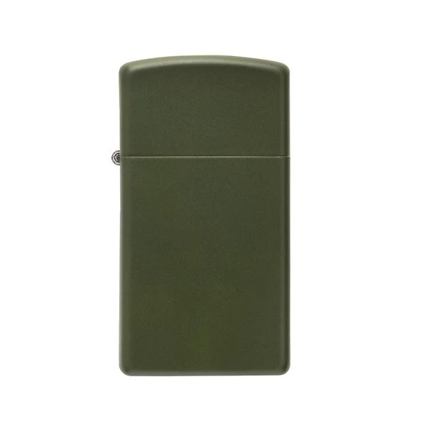 Original Zippo Green Matte Slim Madein USA