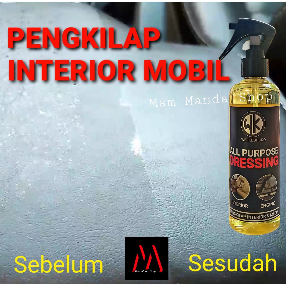 Paket Interior Mobil Lengkap / AC Refresher / Interior Cleaner Mobil / Dressing / Plastrim restored