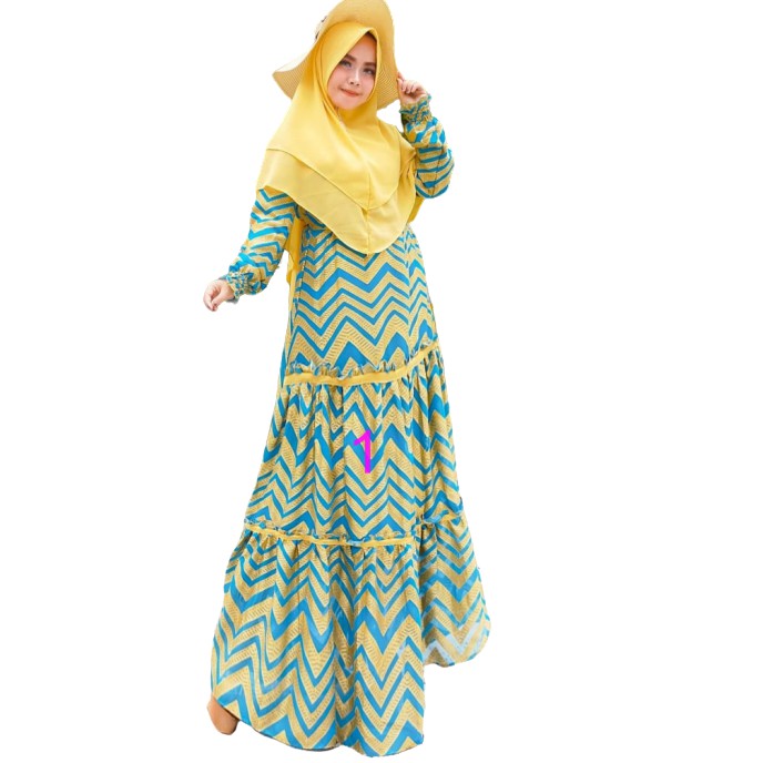 GAMIS CERUTY / CERUTI TERBARU2020 MODERN MICHAN SYARI CERUTY B35