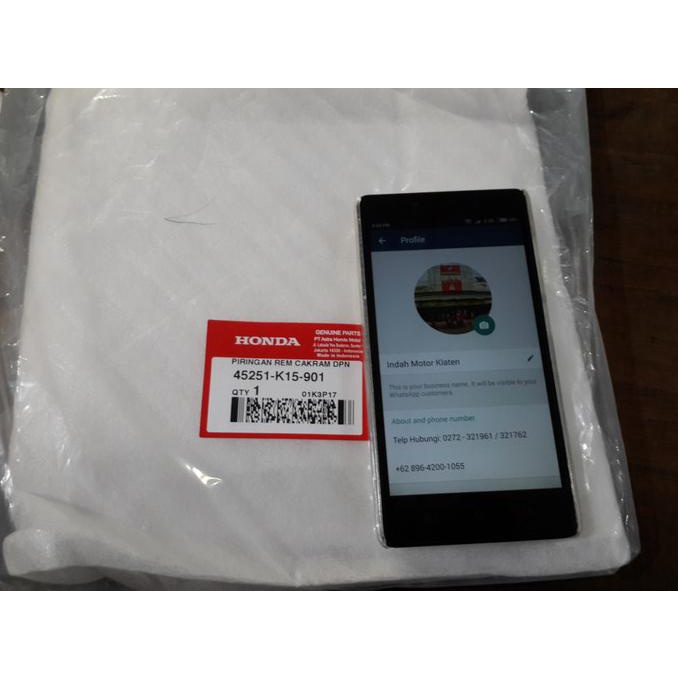 @#@#@#] Piringan Cakram CB150R - 45251-K15-901