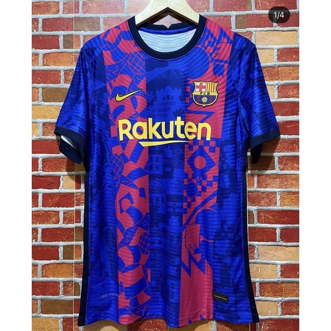 Jersey Barcelona ucl Player issue 2021/2022