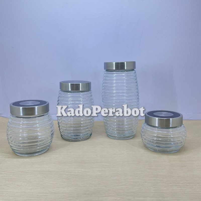 toples kaca tutup - toples kaca tawon tutup - toples kaca satu set